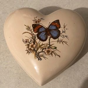 Butterfly Heart-Shaped Dish 3/$10